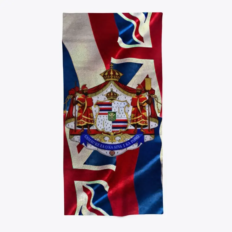 Kingdom Flag/COA  Beach Towel ©